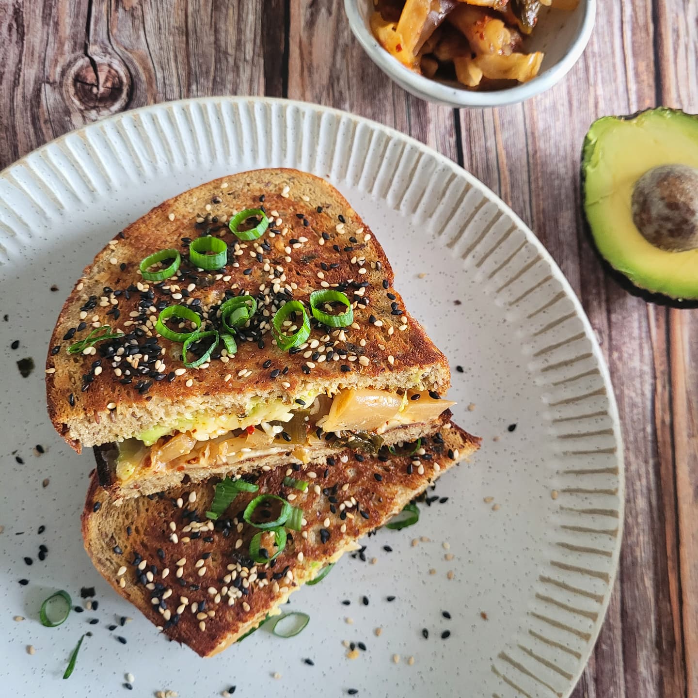 Kimchi Grilled Cheese